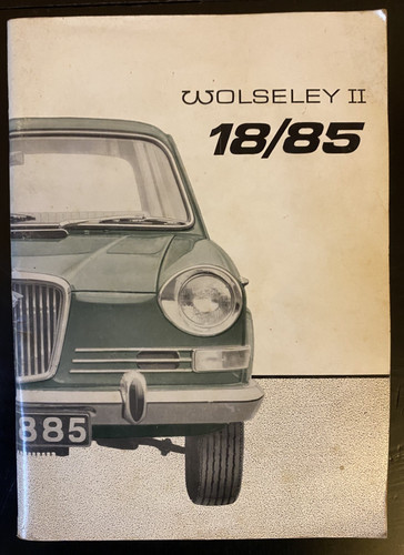 Wolseley handbook 64 - 18/85,