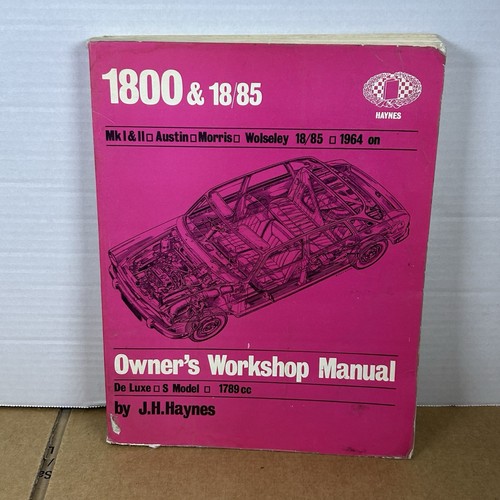 Vintage 1964 haynes manual - vintage,