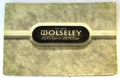 Wolseley 18 85 car - +, 18/85