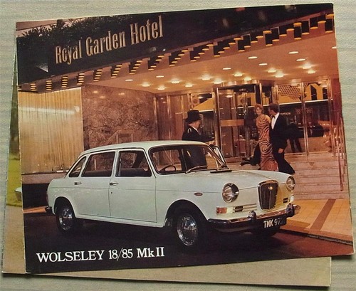 Wolseley ii car - car, sales