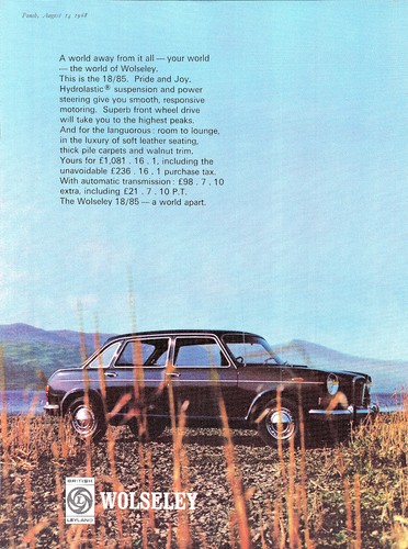 Original 1968 advert for - 1968,
