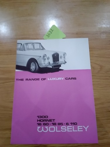 Wolseley 1300 hornet 60 - , 16/60