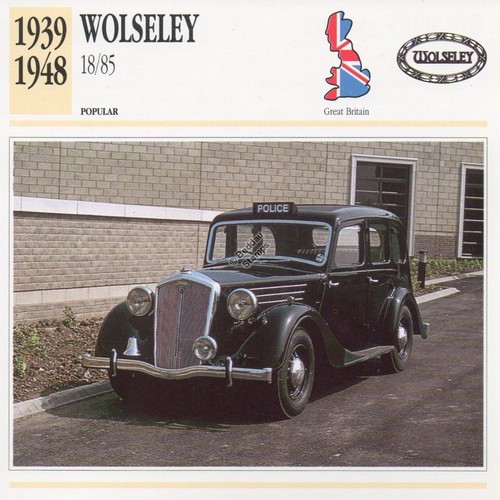 1939 1948 wolseley 85 - 1939-1948, 18/85