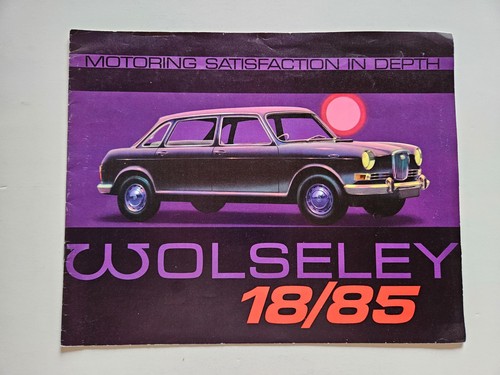Wolseley sales brochure - 18, 85