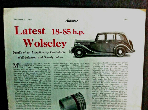 Wolseley 85hp 1945 - wolseley,