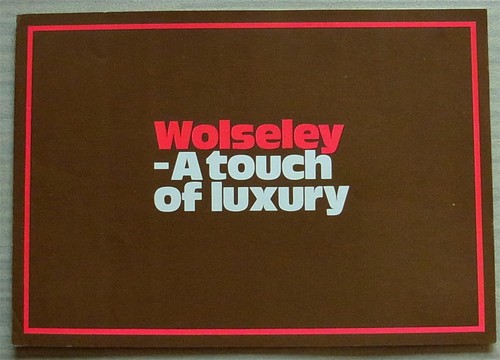 Wolseley car range sales - wolseley,