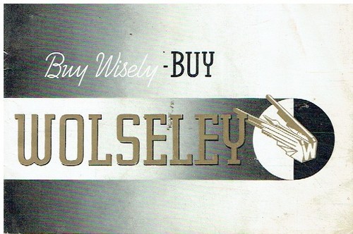 Wolseley 60 16 65 - 12/48, 16/65