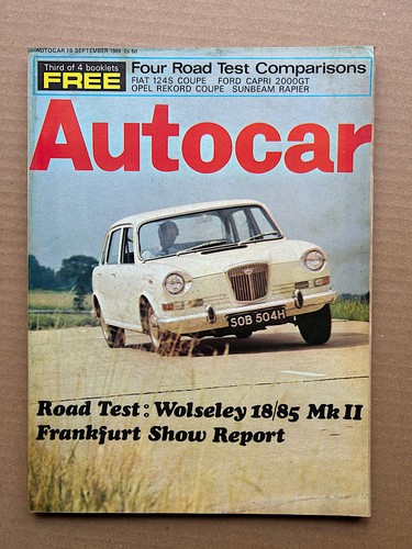 Wolseley autocar - 18/85,